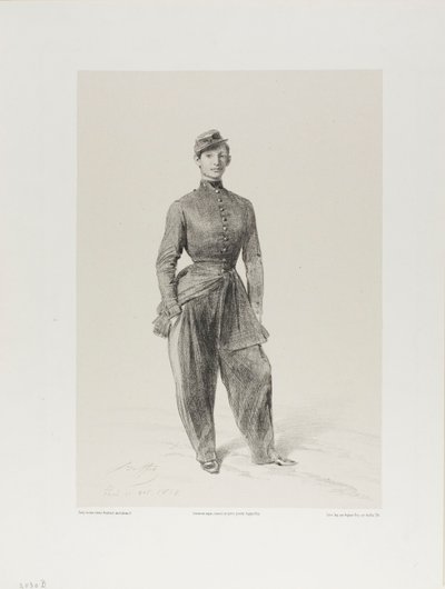 Ritratto di Auguste Raffet da Denis Auguste Marie Raffet