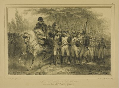 Signore, può contare su di noi come sulla Vecchia Guardia da Denis Auguste Marie Raffet