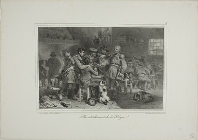 Alla restaurazione della Polonia! da Denis Auguste Marie Raffet