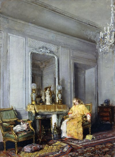 Un momento di riposo da Denis Pierre Bergeret