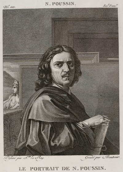 Denis-Sébastien Leroy et Boutrois - Ritratto di Nicolas Poussin, dopo Nicolas Poussin - 1802-1815 da Denis Sebastien Leroy