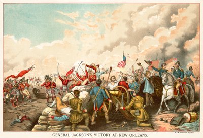 La vittoria del generale Jackson a New Orleans da Dennis Malone Carter