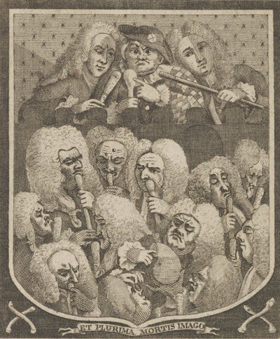La compagnia dei becchini, ca. 1800 da Dent