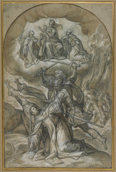 La morte di San Pietro Martire da Denys Calvaert