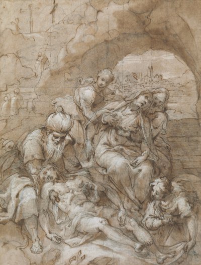 Deposizione, c.1595 da Denis Calvaert