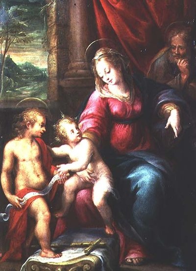 Madonna col Bambino e San Giovanni Battista da Denis Calvaert