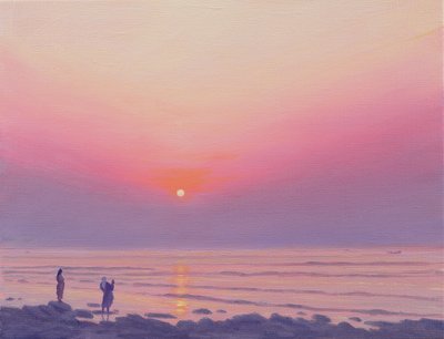 Tramonto a Kochi da Derek Hare