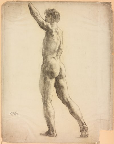 Studio di una figura maschile da Derwent Lees