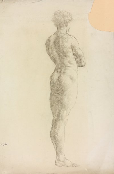 Studio di una figura maschile da Derwent Lees