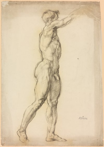 Studio di una figura maschile da Derwent Lees