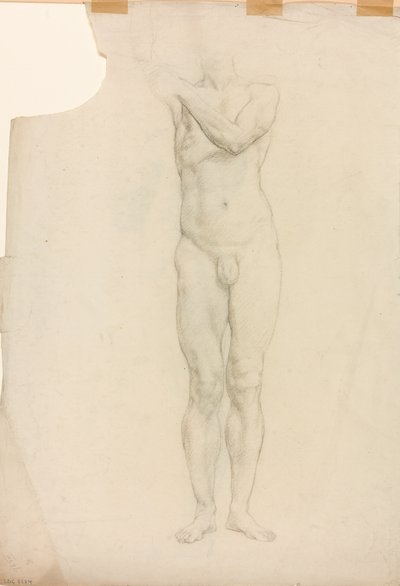 Studio di una figura maschile da Derwent Lees