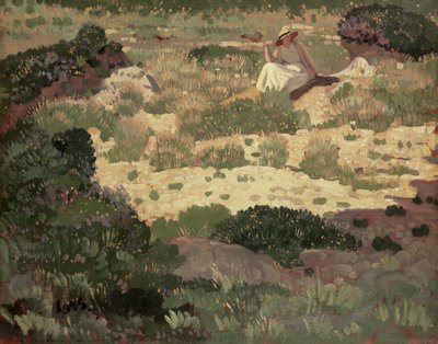 Vicino a Cassis, 1913 da Derwent Lees