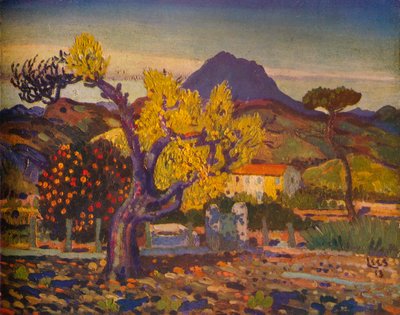 Albero di pero in fiore, 1913 1932 da Derwent Lees