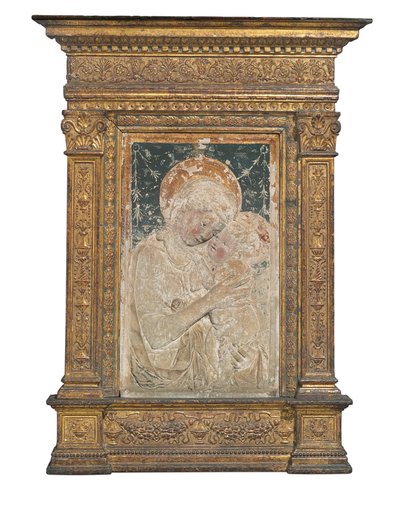 Rilievo della Vergine e del Bambino da Desiderio da Settignano (after)