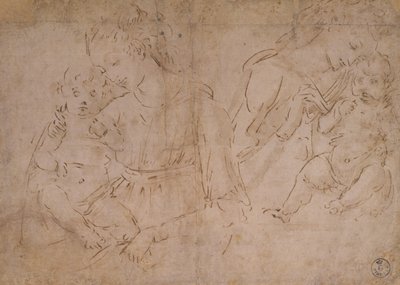 Due studi della Vergine e del Bambino da Desiderio da Settignano