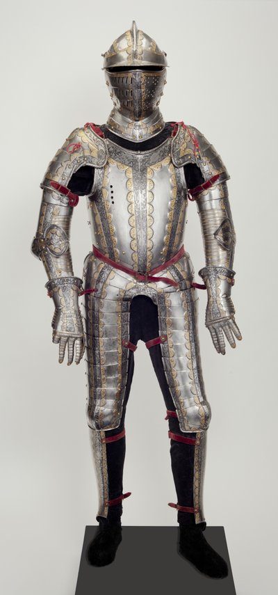Armatura da campo, da una Garniture, probabilmente fatta per Ludwig Ungnad von Weissenwolf auf Sunegg, c.1552 da Desiderius Helmschmid