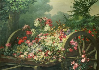 La carriola dei fiori da Desire de Keghel