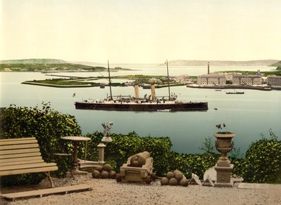 Porto di Queenstown, Contea di Cork da Detroit Photographic Co.