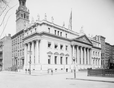 Appellate Court Building, New York, c.1903 (foto in b/n) da Detroit Publishing Co.