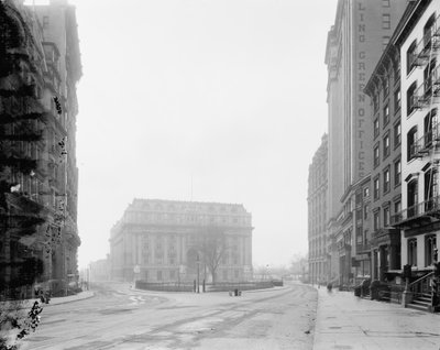 Dogana e Bowling Green, New York da Detroit Publishing Co.