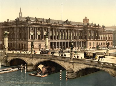 Ponte di Federico e la Borsa, Berlino, Germania, c.1900 da Detroit Publishing Co.
