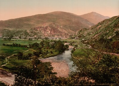 Da Aberglasyn, Beddgelert, Galles, 1890-1900 circa (stampa fotocromatica) da Detroit Publishing Co.
