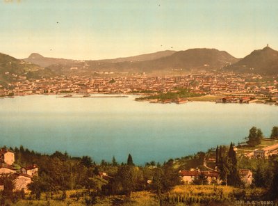Vista generale, Como, Lago di Como, Italia da Detroit Publishing Co.