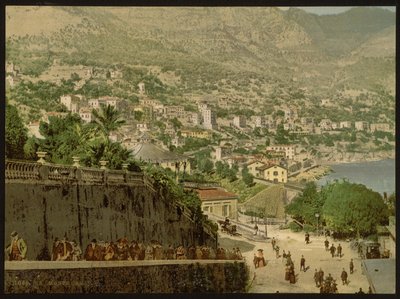 Vista generale, Monte Carlo, Riviera, Monaco da Detroit Publishing Co.