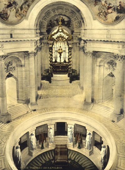 Tomba di Napoleone, Les Invalides, Parigi, Francia, c.1900 da Detroit Publishing Co.