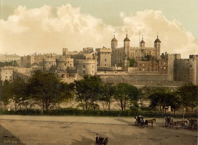 La Torre di Londra, c.1890-1900 da Detroit Publishing Co.