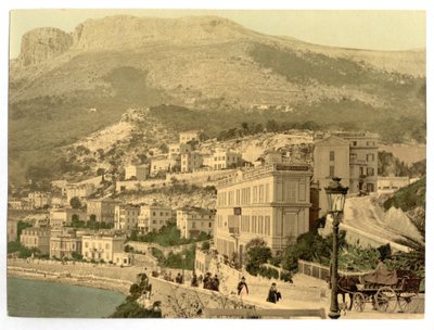 Lungomare, Monte Carlo, Riviera, Monaco da Detroit Publishing Co.