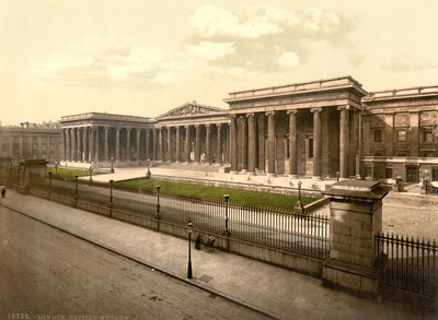 British Museum, Londra, c.1890-1900 da Detroit Publishing Co.