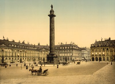 Place Vendome, Parigi, c.1900 da Detroit Publishing Co.