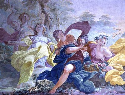 Scena mitologica da Diacinto (attr.) Fabbroni