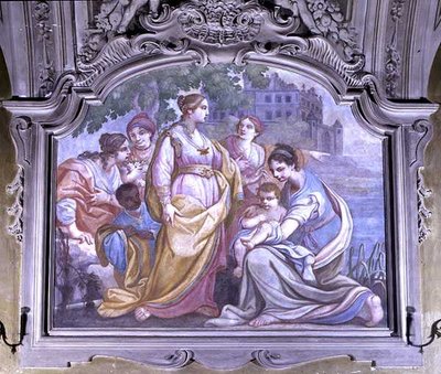 Mosè salvato dal fiume, dal Refettorio da Diacinto Fabbroni