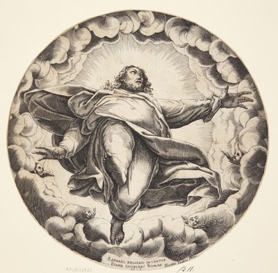 Ascensione di Cristo da Diana Scultori