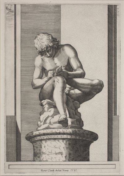 Lo Spinario da Diana Scultori