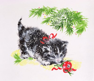 Gattino di Natale da Diane Matthes