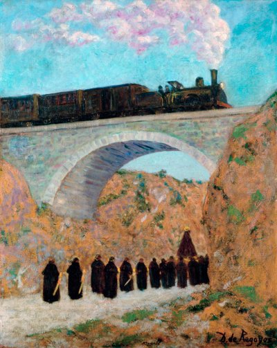 Venerdì Santo in Castiglia, 1904 da Diario or Dario de Regoyos y Valdes