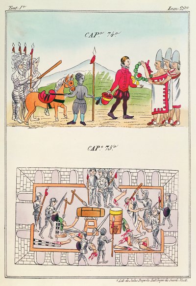 Cap 74 e Cap 75, illustrazioni da 