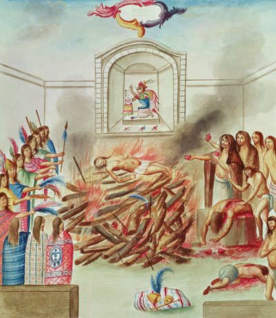 Tomo 3 fol.132, Un Sacrificio Umano, da 