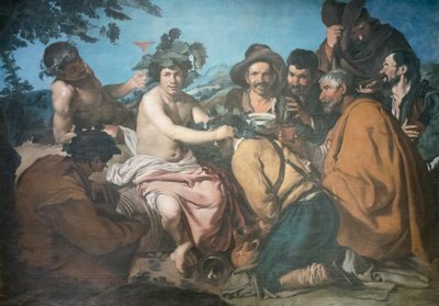 Trionfo di Bacco, alias i bevitori, dopo Diego Velazquez da Diego Rodriguez de Silva y (after) Velazquez