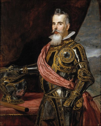 Juan Francisco de Pimentel, Conte di Benavente, c.1648 da Diego Rodriguez de Silva y (attr. to) Velazquez