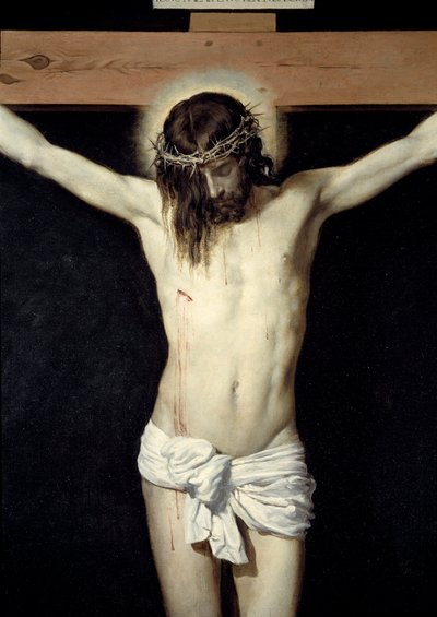 Cristo crocifisso (dettaglio) da Diego Velázquez