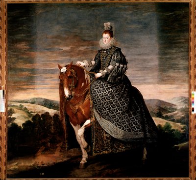 Ritratto equestre della regina Margherita d