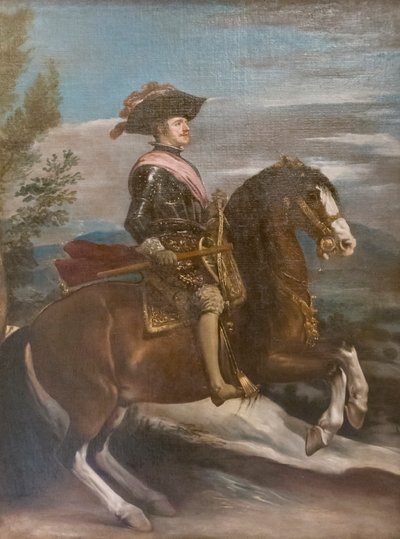 Ritratto equestre di Filippo IV da Diego Velázquez