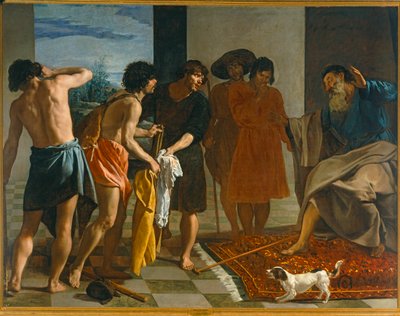 Il mantello di Giuseppe portato dai fratelli. 10014694 ... da Diego Rodriguez de Silva y Velazquez