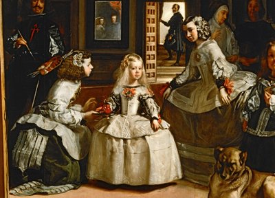 Las Meninas ... (dipinto su tela) da Diego Rodriguez de Silva y Velazquez