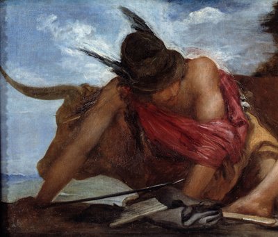 Mercurio e Argo di Mercurio (dettaglio) da Diego Velázquez