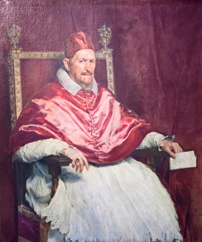 Papa Innocenzo X, chiamato Giambattista Pamfili da Diego Velázquez